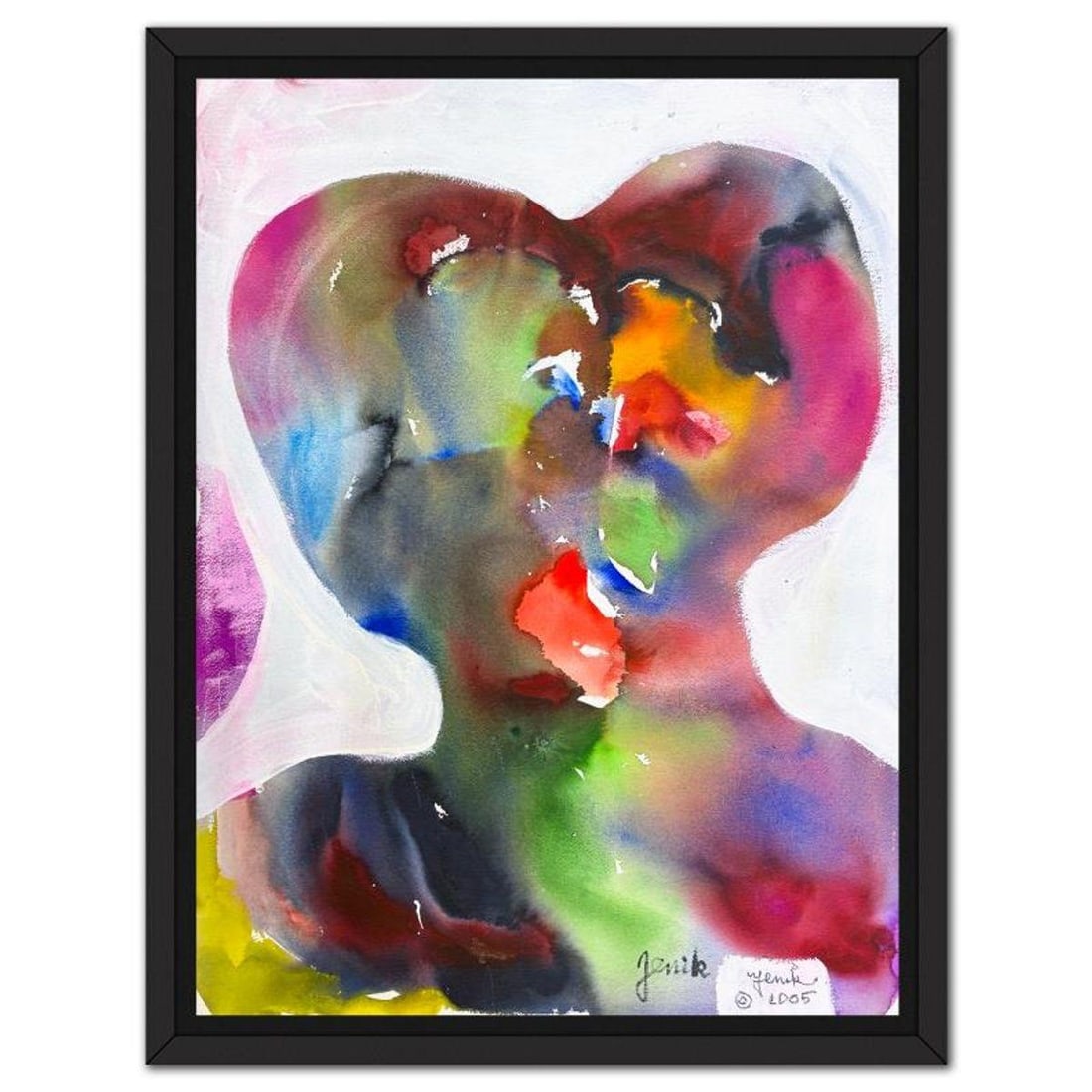 Jenik Cook, Framed Hand Signed Original Painting with Letter of Authenticity. (1 of 2)