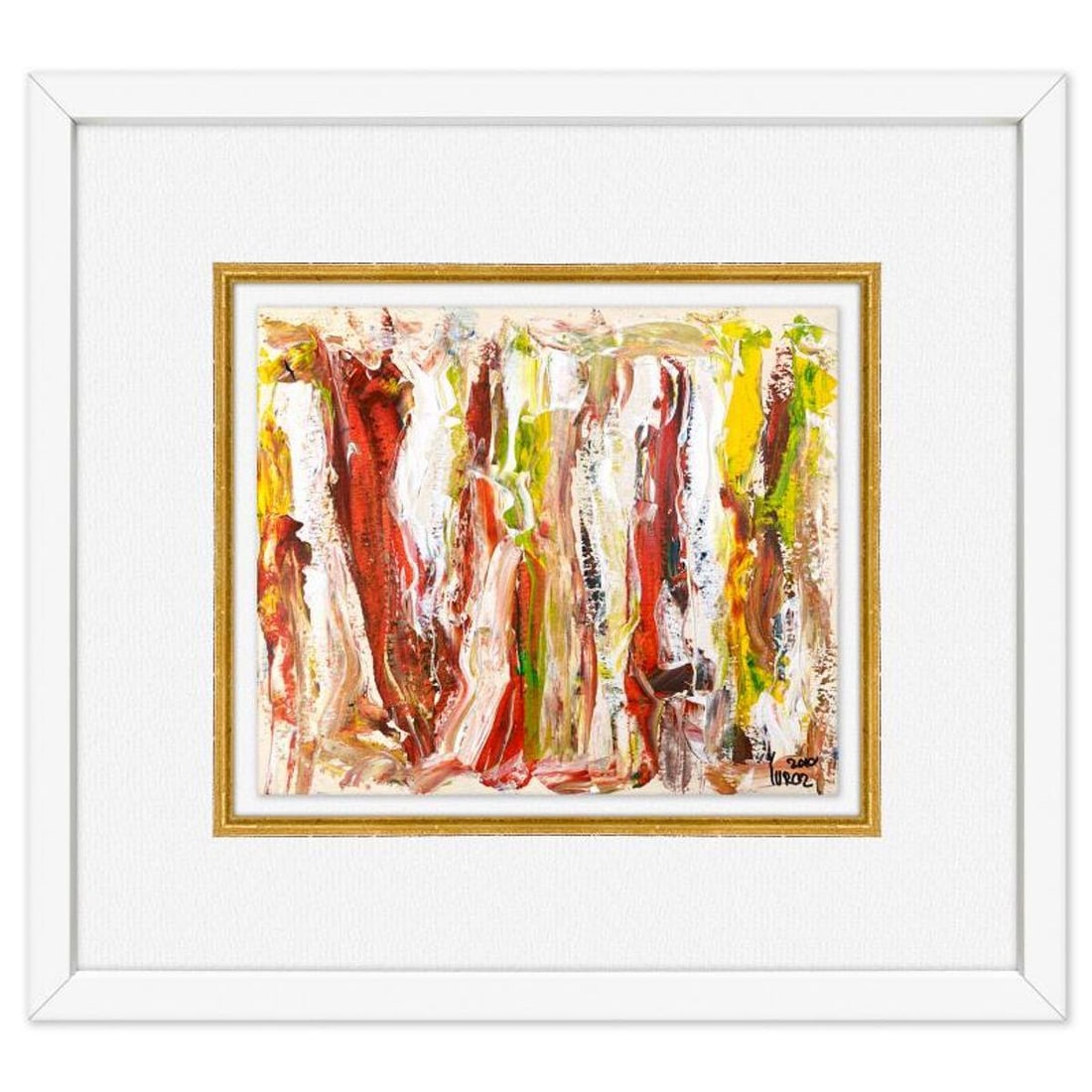 Yuroz, Framed Original Painting, Hand Signed with Letter of Authenticity. (1 of 2)