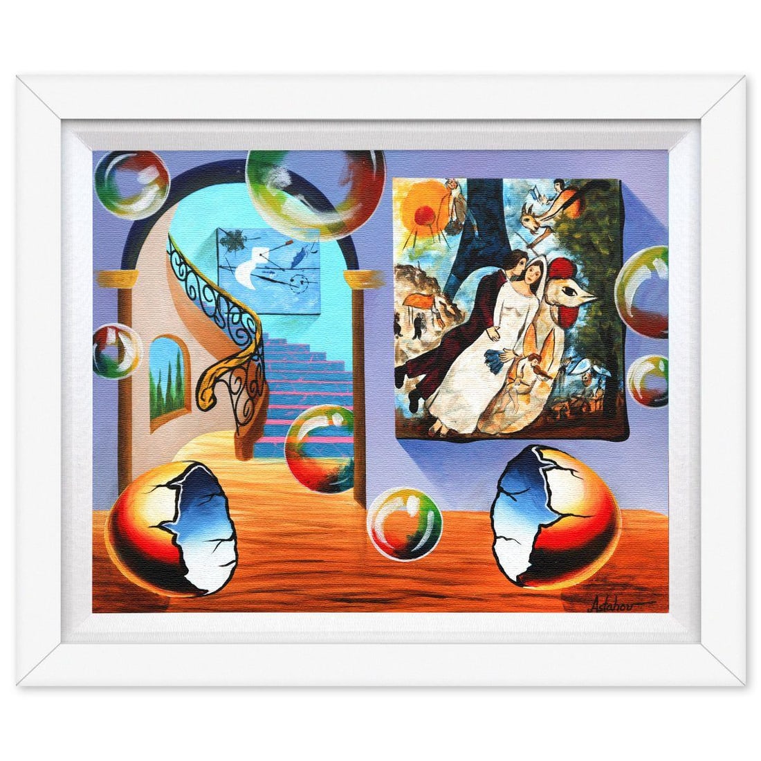 Alexander Astahov- Original Oil on Canvas "Timeless Bonds" (1 of 2)