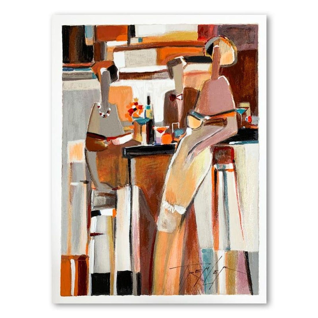 Yuri Tremler, "Untold Secret" Limited Edition Serigraph, Hand Signed with Letter of Authenticity. (1 of 2)