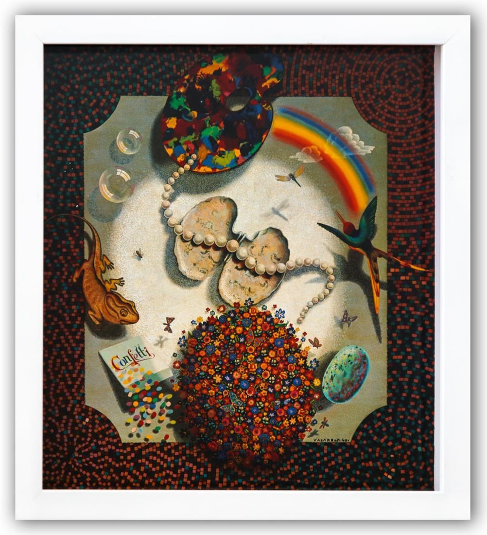 Victor Vasarely- Heliogravure Print "Untitled" (1 of 1)