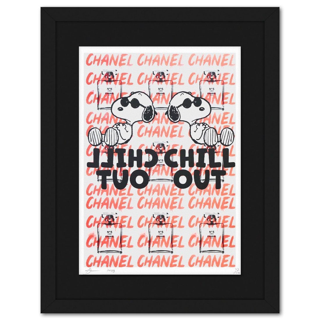 Death NYC- Fine art Print: Artist: Death NYC. Medium: Fine art Print. Size: 17.5" x 12". Measures approx. 24" x 18.5" (framed). Signature: Hand signed and numbered. Certificate of Authenticity: Is included. Additional: Paper: F