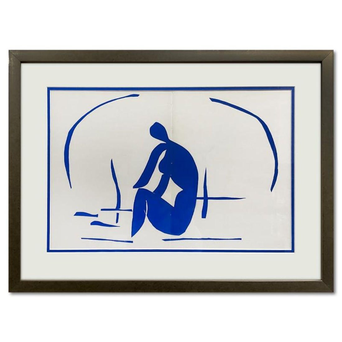 Henri Matisse (1869-1954), Framed Lithograph with Letter of Authenticity. (1 of 2)