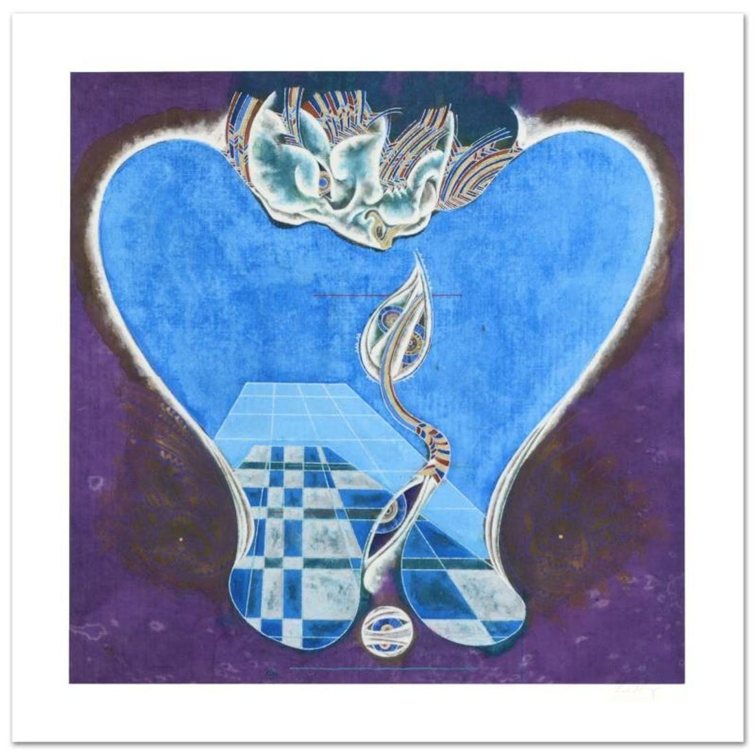 Lu Hong, "Leo" Limited Edition Giclee, Numbered and Hand Signed with COA. (1 of 1)