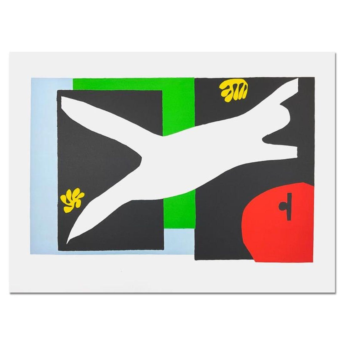 Henri Matisse 1869-1954 (After), "La Nageuse dans l'Aquarium (The Swimmer in the Tank)" Limited: La Nageuse dans l'Aquarium (The Swimmer in the Tank) is a limited edition lithograph by Henri Matisse (1869-1954). This piece comes from an edition of 200 authorized by the Matisse Estate; the edition