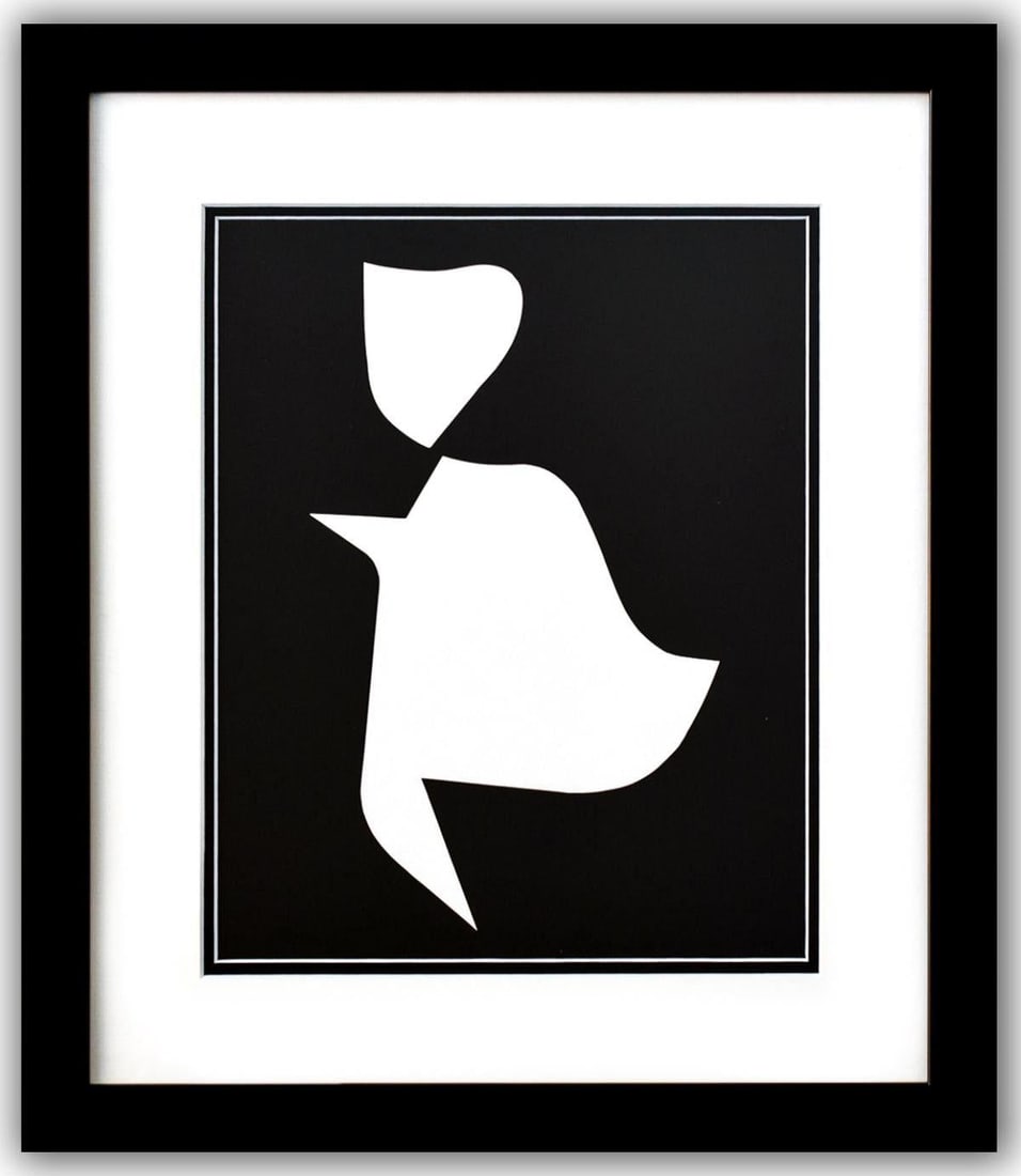 Victor Vasarely- Heliogravure Print "Untitled": Artist: Victor Vasarely. Medium: Heliogravure Print. Title: Untitled. Size: 14" x 11". Measures approx. 21" x 18" (framed). Additional: Custom Framed. Reference#: 21416.