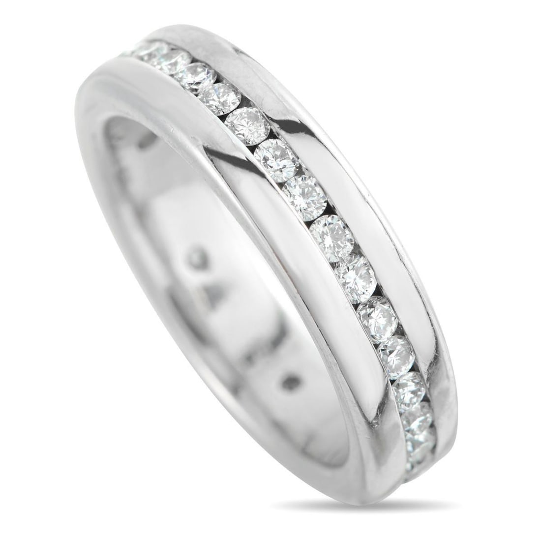 18K WHITE GOLD 0.75CT DIAMOND ETERNITY BAND RING (1 of 4)
