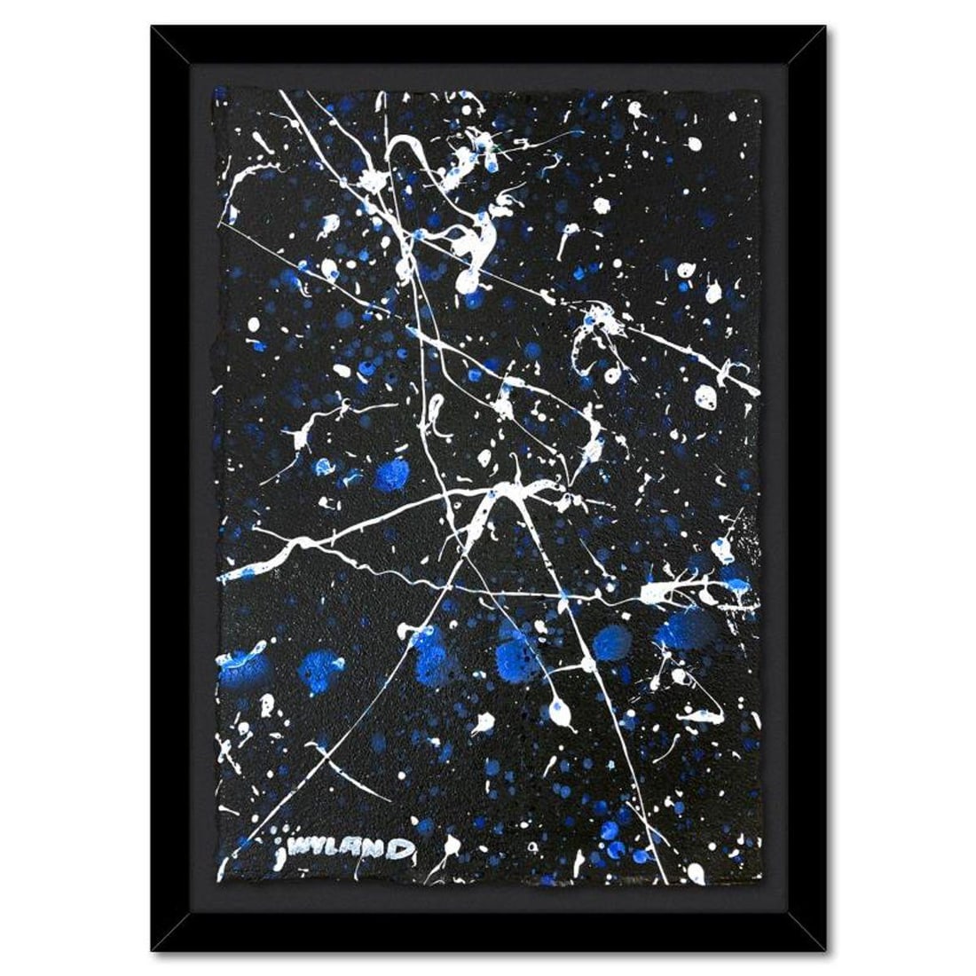 Wyland, Framed Original Painting (29" x 21"), Hand Signed with Letter of Authenticity.: This is an original painting on deckle edge paper by Wyland, hand signed by the artist. This piece comes custom framed. Includes Letter of Authenticity. Measures approx. 29" x 21" (frame), 23" x 15" (