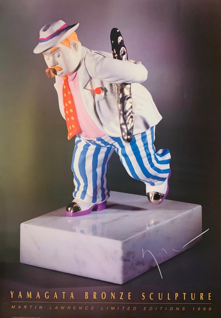 Hiro Yamagata- Poster on paper: Artist: Hiro Yamagata. Medium: Poster on paper. Size: 30" x 40". Reference#: 61296.