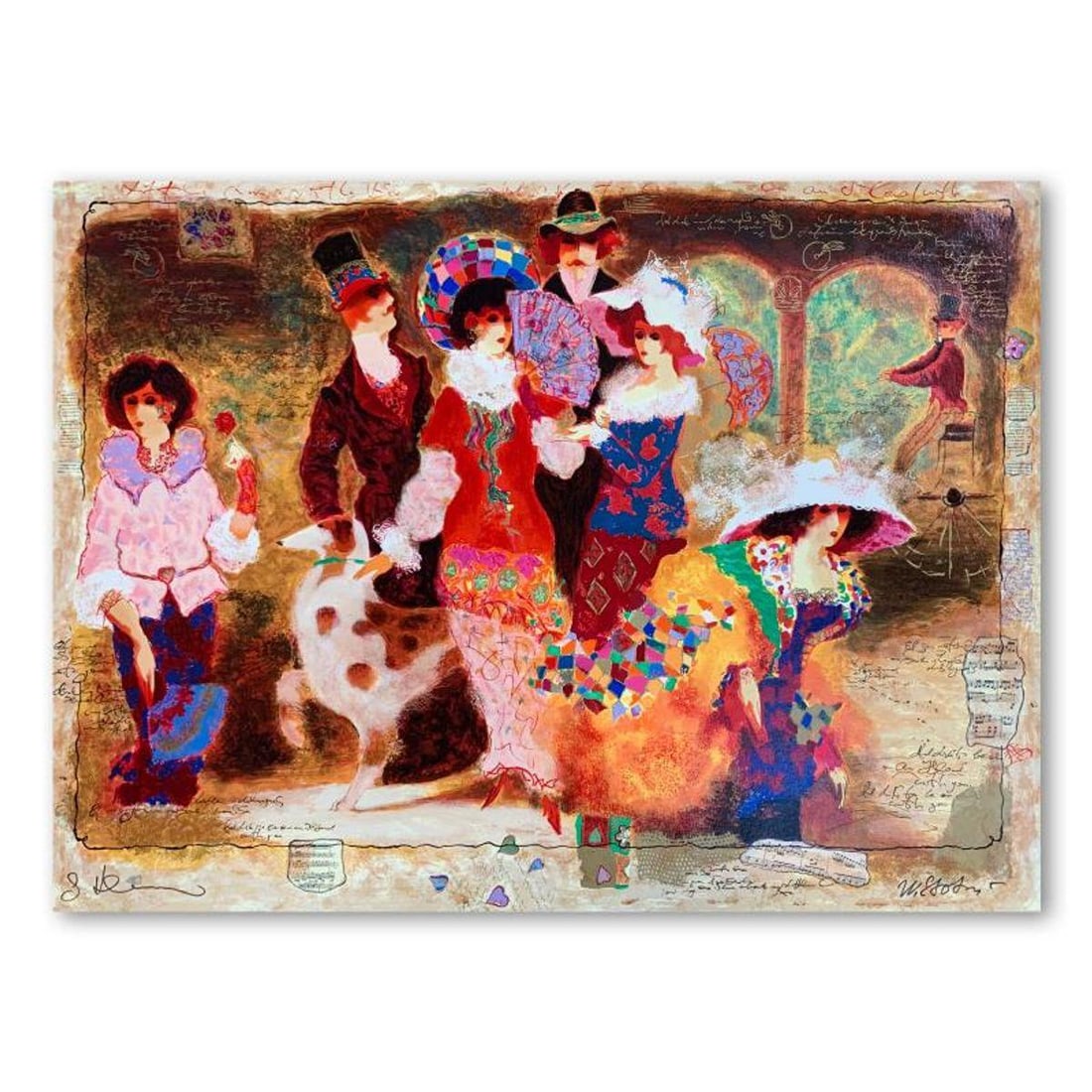 Alexander Galtchansky (1959-2008) and Tanya Wissotzky (1959-2006), "Nocturne II" Hand Signed Limited (1 of 3)