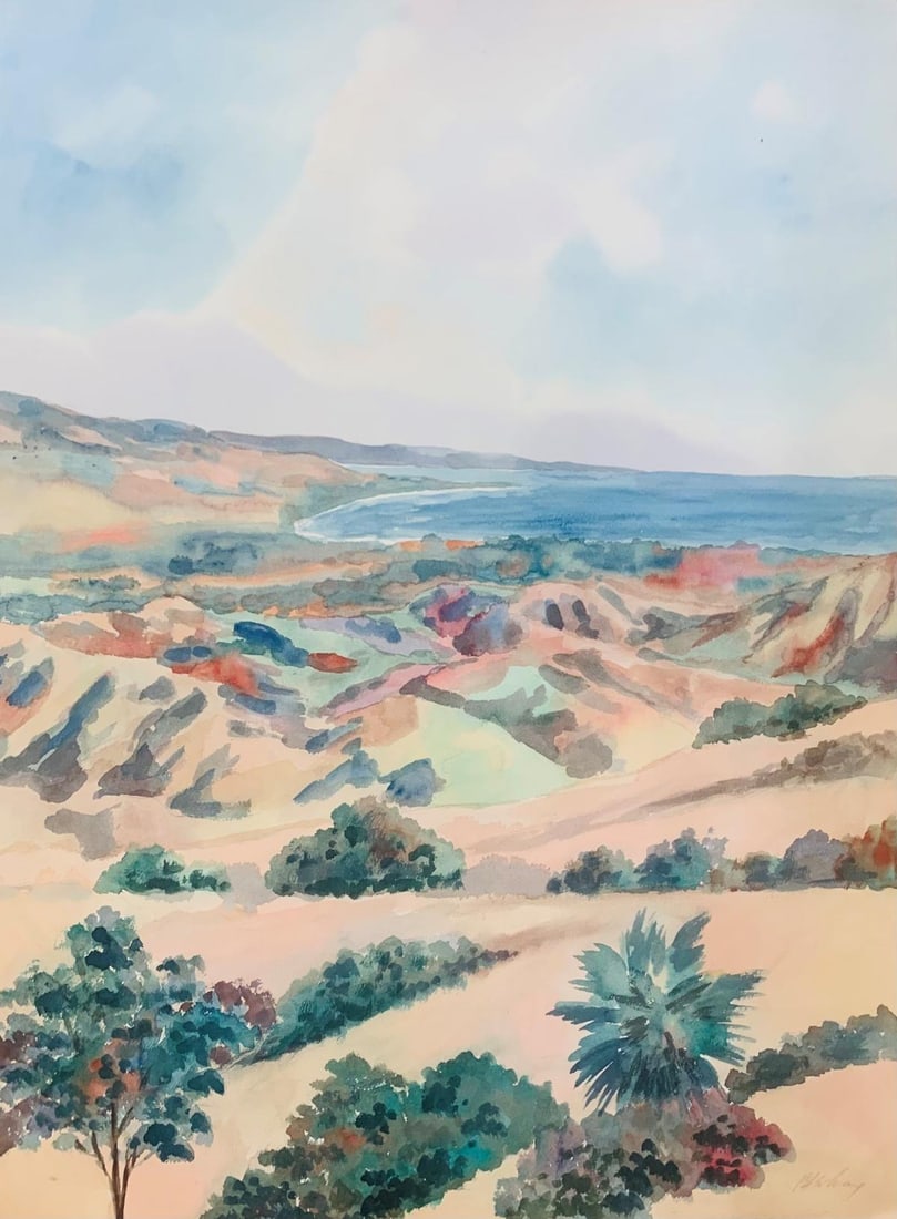 Unknown- Original gouache on paper (1 of 1)