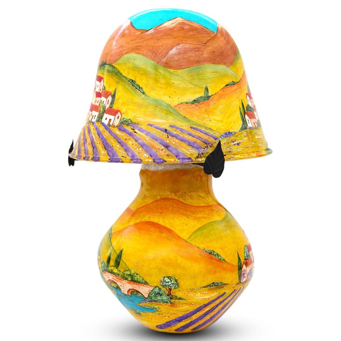 Jean-Claude Novaro- Handmade Glass "Lamp" (1 of 3)