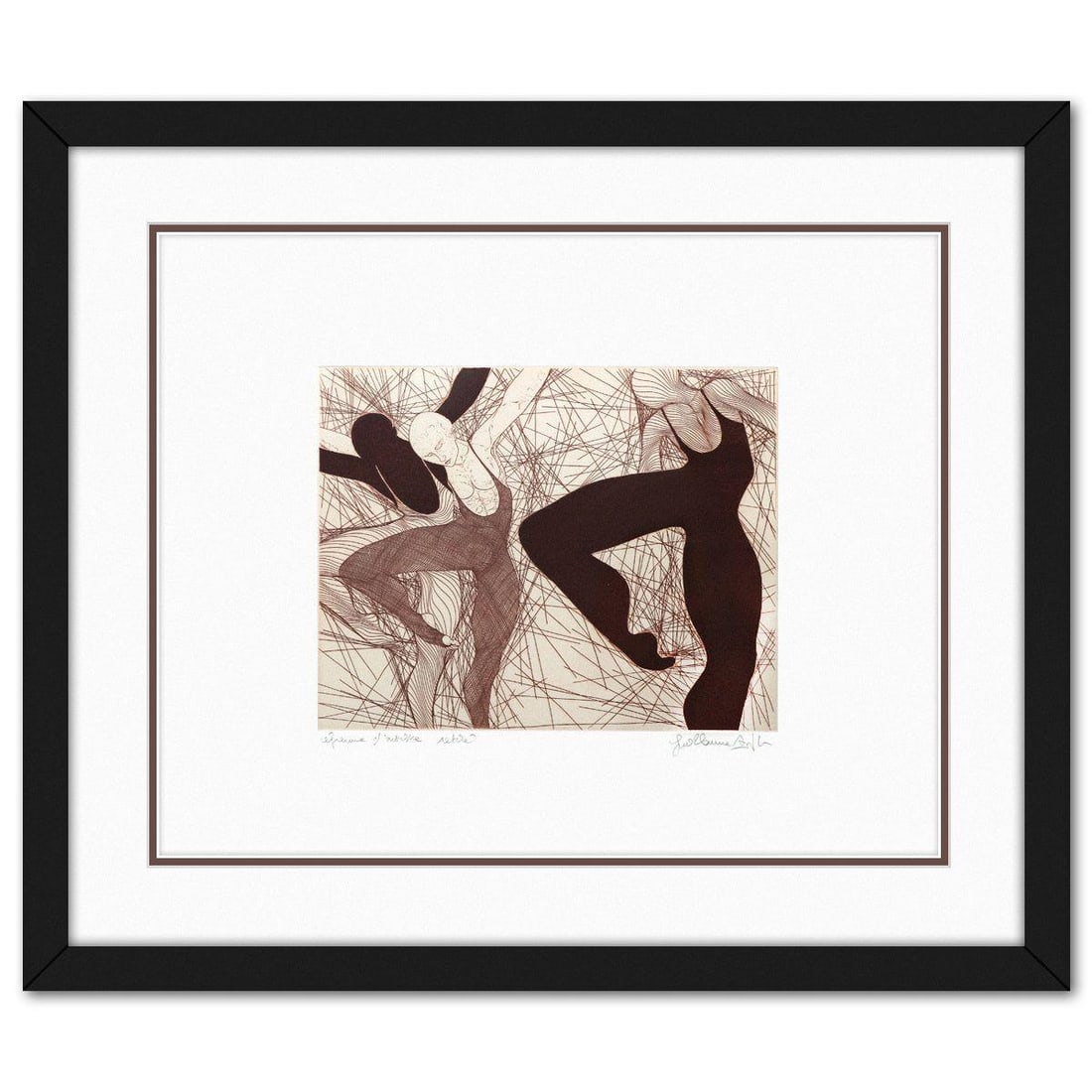 Guillaume Azoulay- Original Etching "Epreuve d'artiste retiree" (1 of 3)