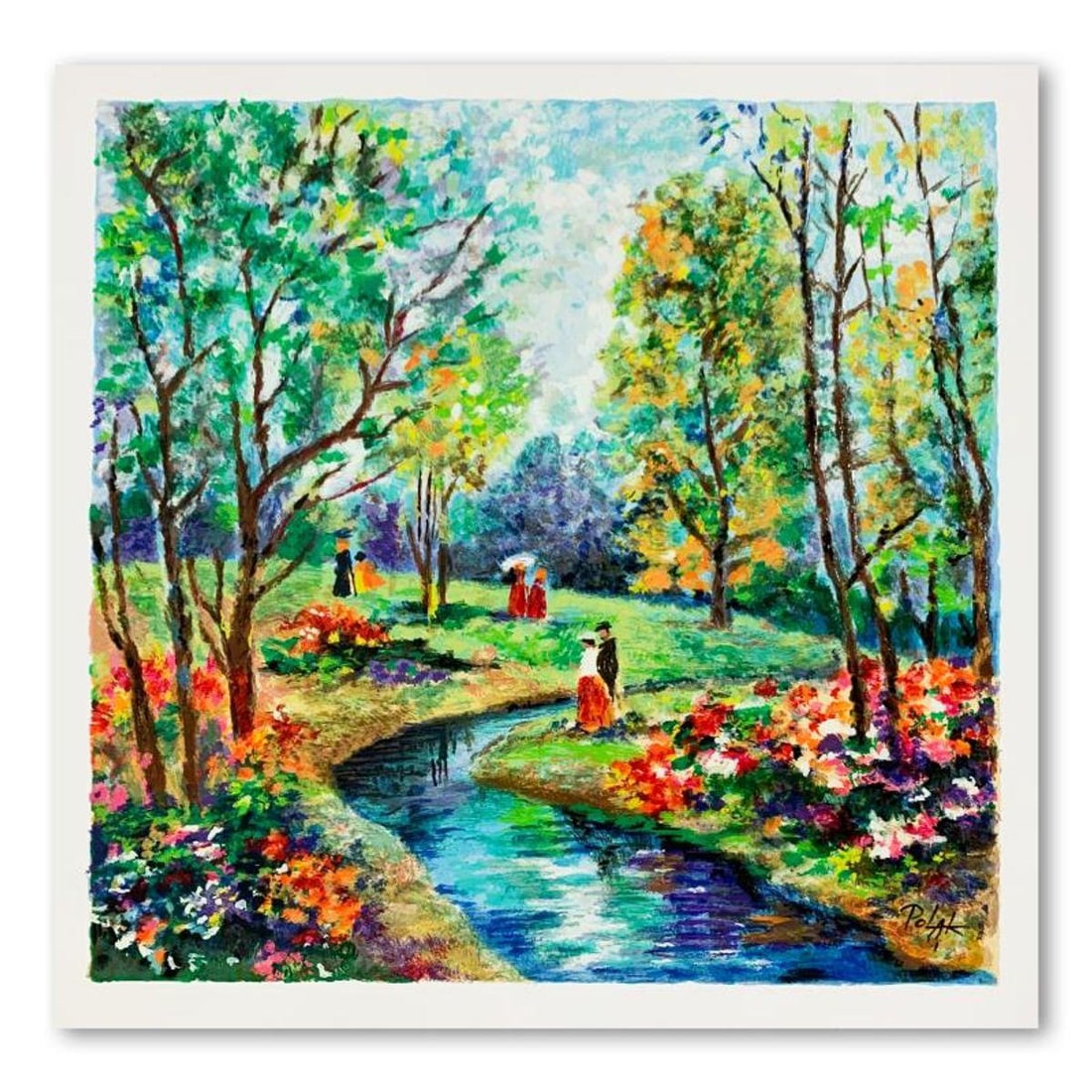 Dimitri Polak (1922-2008), Hand Signed Limited Edition Serigraph on Paper with Letter of (1 of 2)