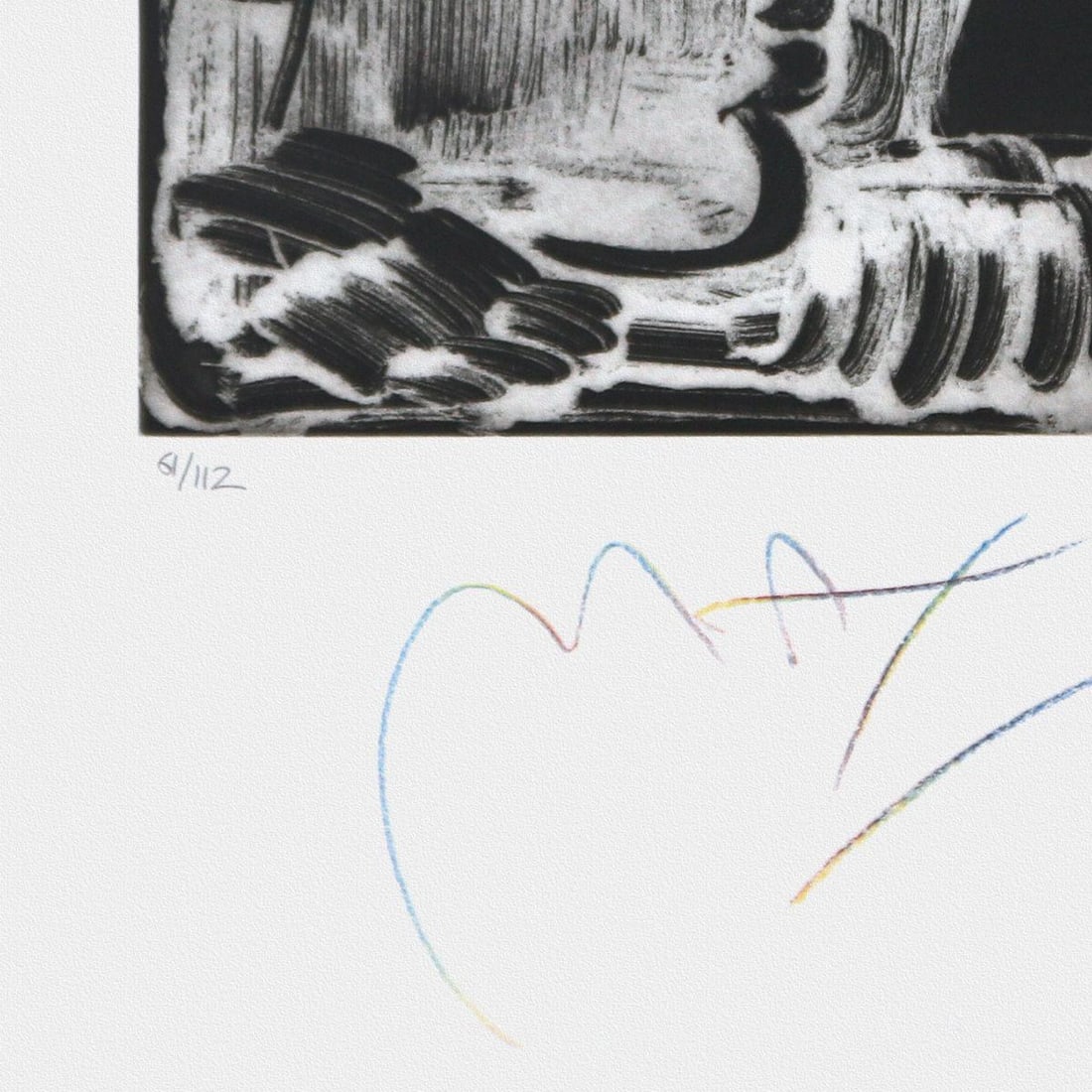 Peter Max- Etching "Untitled" - 3