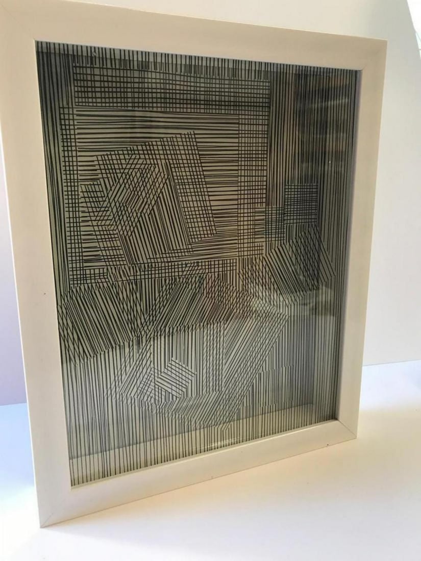 Victor Vasarely- 3D Wall Sculpture/object "Cinetiques" (1 of 1)