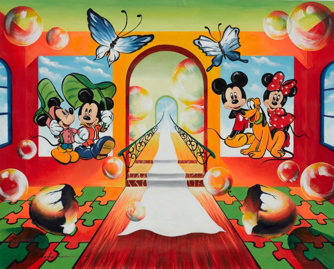 Alexander Astahov- Original Giclee on Canvas "White Carpet": Artist: Alexander Astahov. Medium: Original Giclee on Canvas. Title: White Carpet. Size: 24" x 30". Signature: Hand Signed by the Artist. Certificate of Authenticity: From the publisher. Reference#: