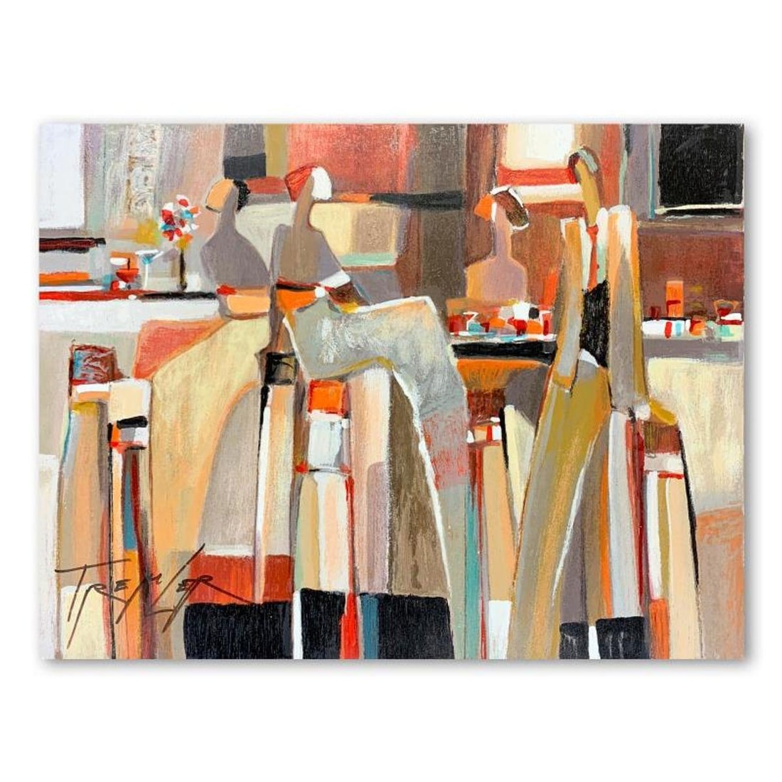 Yuri Tremler, Hand Signed Limited Edition Serigraph on Board with Letter of Authenticity.: This is a limited edition serigraph on board by Yuri Tremler. It is numbered and hand signed and includes a letter of authenticity. Measures approximately 14" x 19" (image). Reference#: 93820.