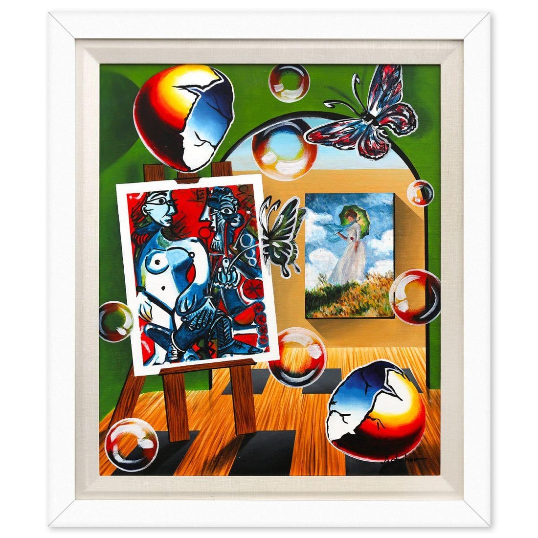 Alexander Astahov- Original Oil on Canvas "Postcard Paradise" (1 of 3)