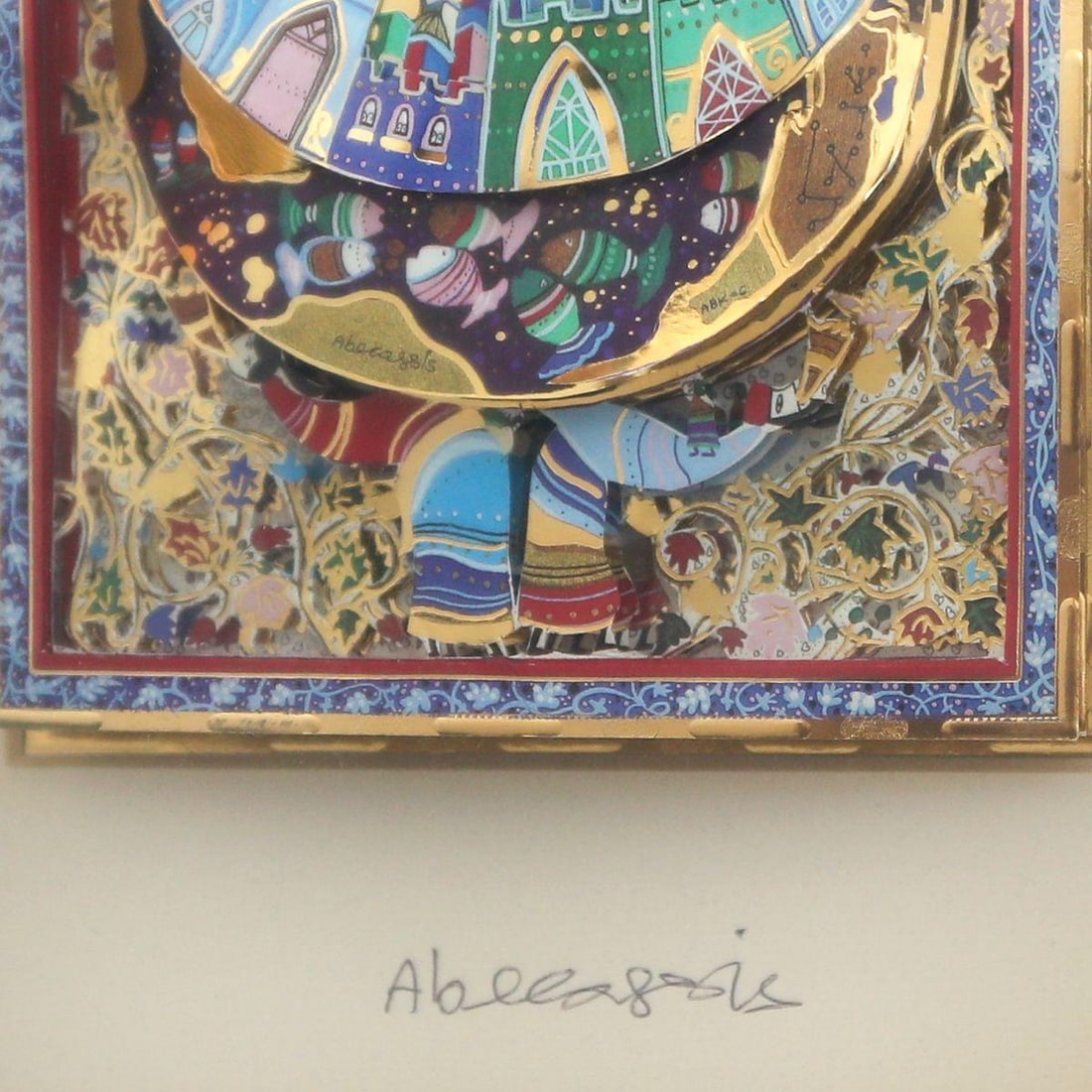 Raphael Abecassis- Original 6-Layer Decoupage - 2