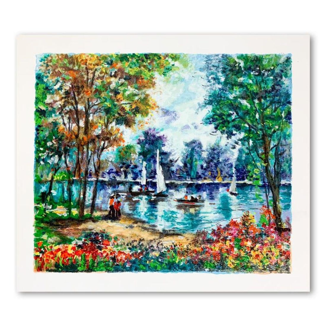 Dimitri Polak (1922-2008), Hand Signed Limited Edition Serigraph on Paper with Letter of (1 of 2)