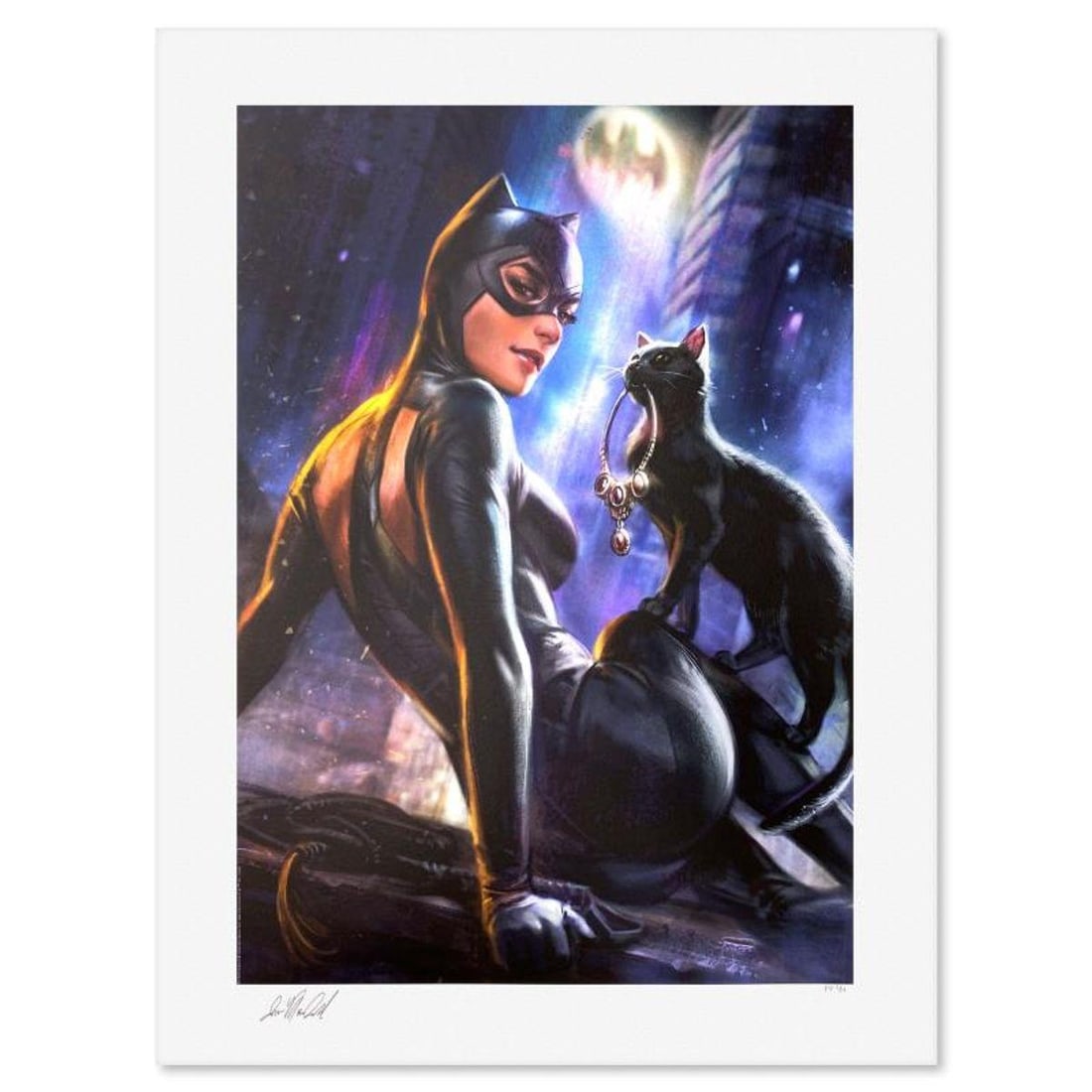 DC Comics & Ian MacDonald, "Catwoman: Girl's Best Friend" Limited Edition, PP Numbered 3/4 and (1 of 2)