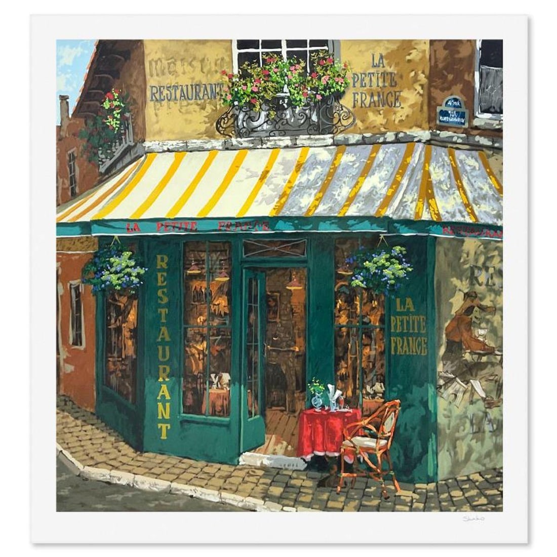 Viktor Shvaiko, "Disappearing Shadows" Limited Edition Printer's Proof Serigraph (36" x 34.5"), (1 of 2)