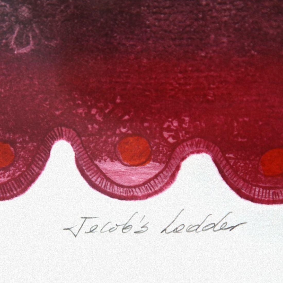 Amram Ebgi- Serigraph "Jacob’s Ledder" - 2