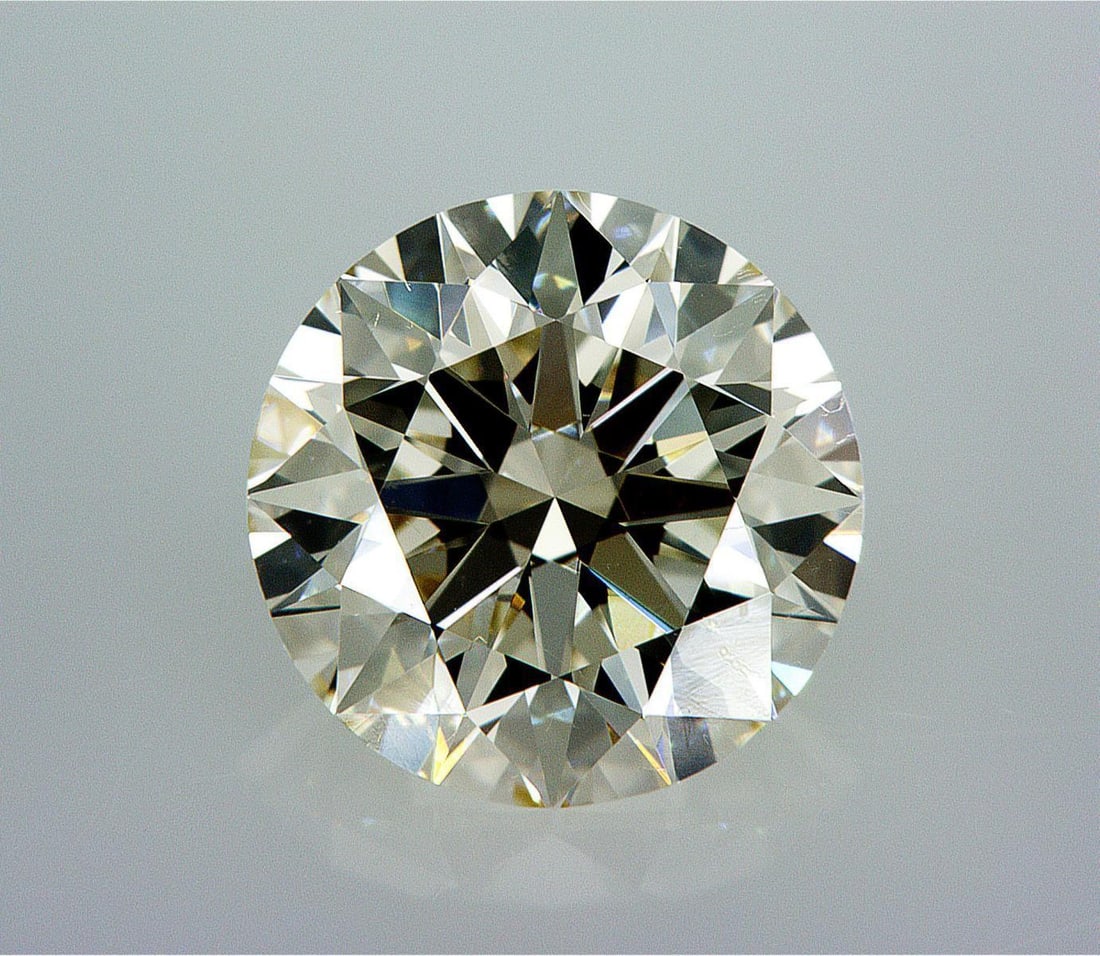 Natural 3.71 ct, Color K/VS1 IGI Graded Diamond (1 of 2)