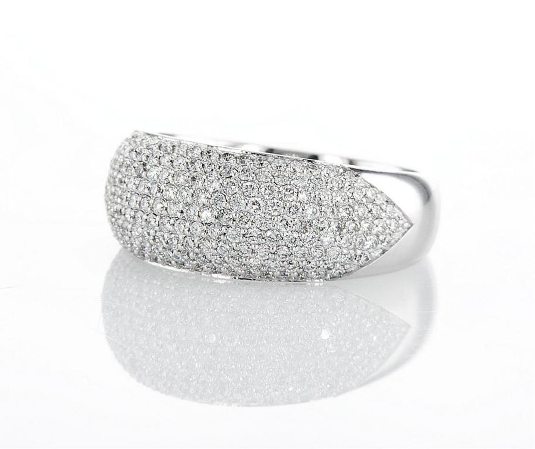 14kt White Gold 1.29ctw Diamond Ring (1 of 2)