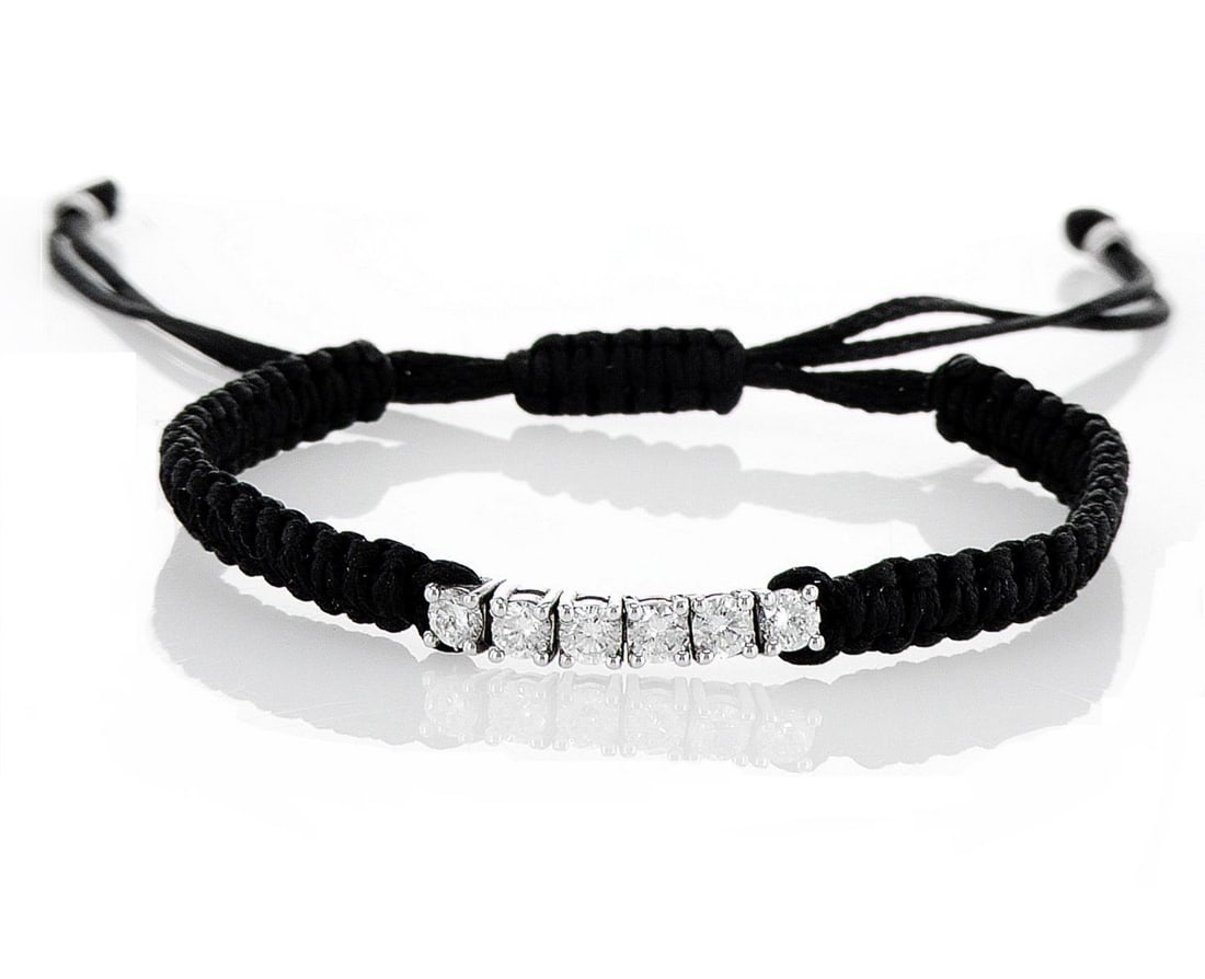 14kt White Gold 0.6ctw Diamond Bracelet (1 of 2)