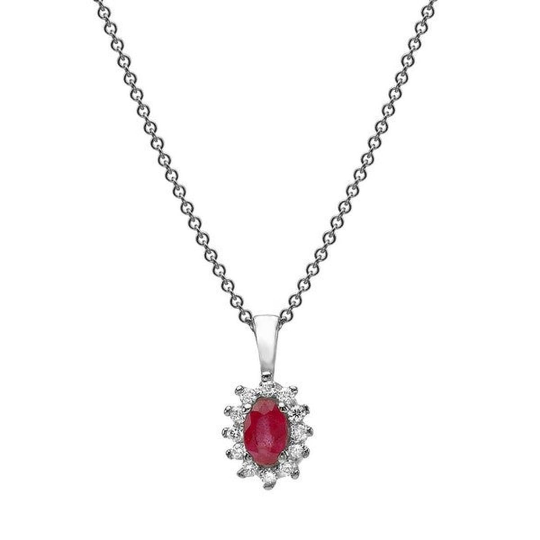 14kt White Gold 0.35ctw Diamond Pendant (1 of 1)