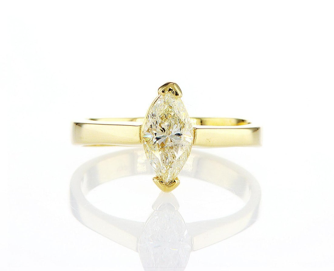 14kt Yellow Gold 1.06ctw Diamond Ring (1 of 2)