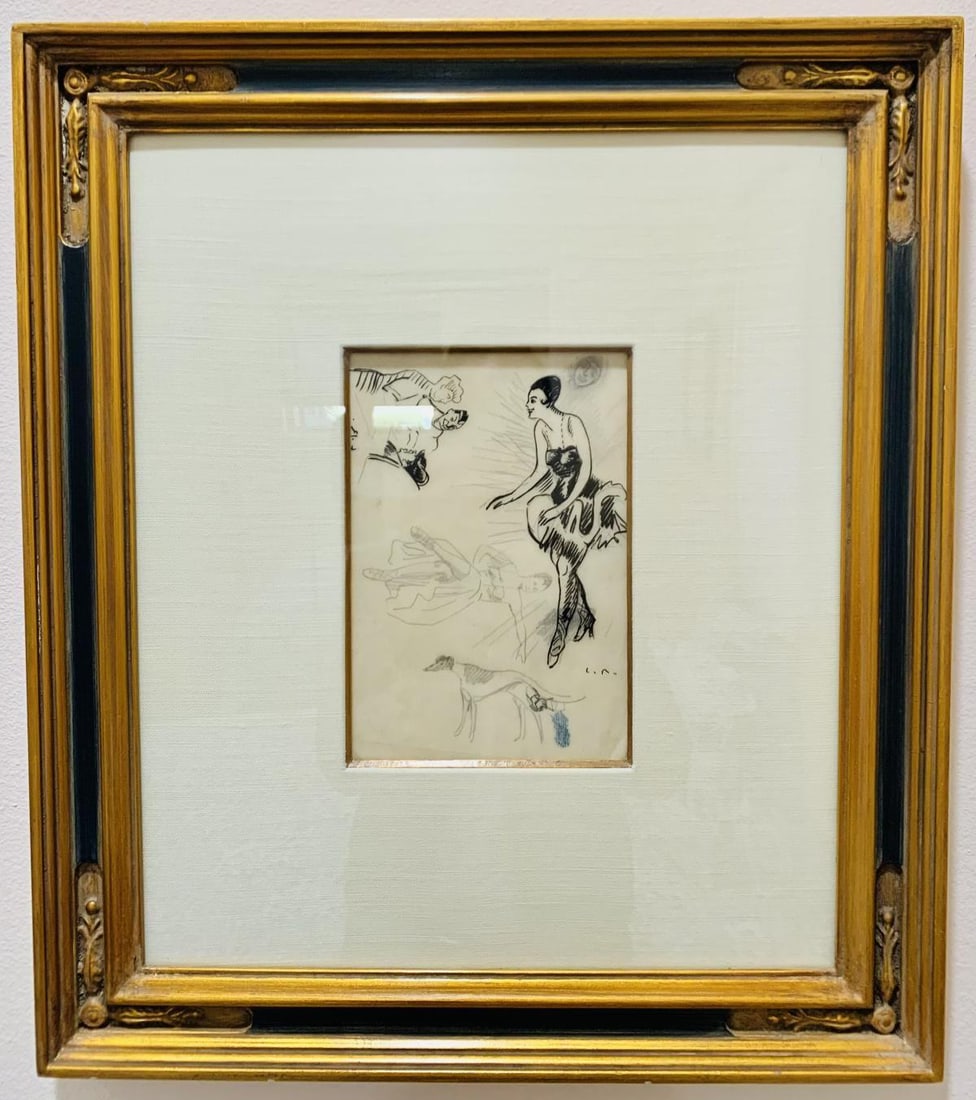 Ludovic Rodo Pissarro- Original Pen and Ink Drawing (1 of 3)