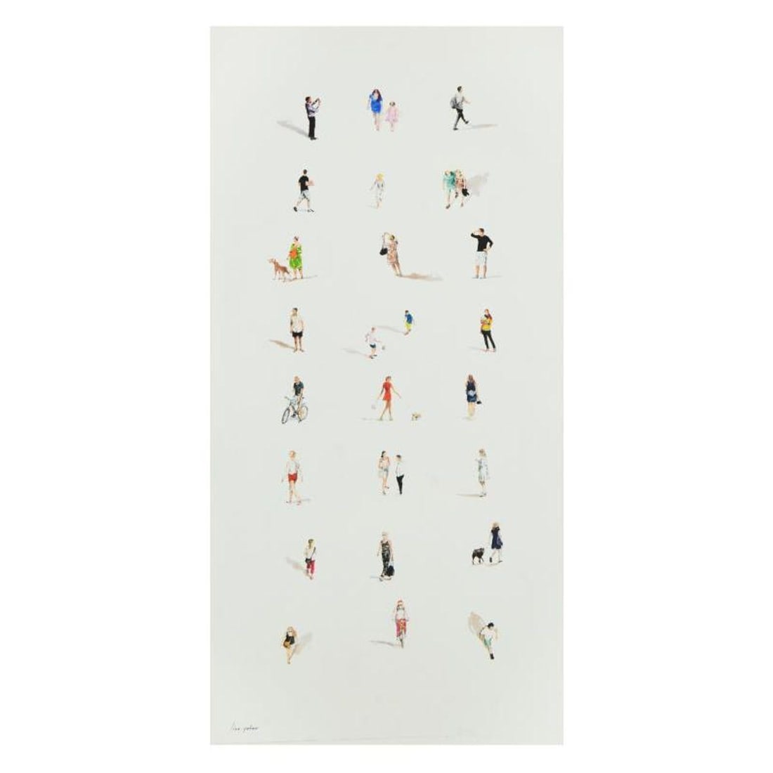 Lior Yahav, Limited Edition on Canvas, Numbered Inverso and Hand Signed with Letter of Authenticity.: This is a limited edition giclee on canvas, numbered inverso and hand signed by Lior Yahav. Includes Letter of Authenticity. Measures approx. 16" x 30" (image). Reference#: 94055.