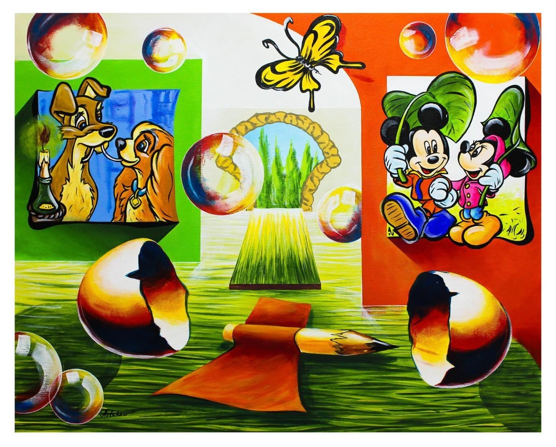 Alexander Astahov- Original Oil on Canvas "Trail to the Forest": Artist: Alexander Astahov. Medium: Original Oil on Canvas. Title: Trail to the Forest. Size: 24" x 30". Signature: Hand Signed by the artist. Certificate of Authenticity: From the publisher. Reference