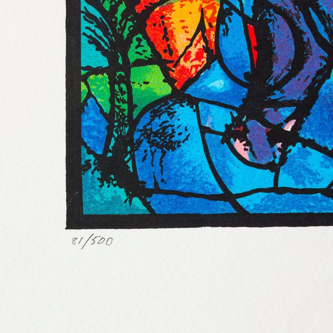 Marc Chagall- Serigraph "Benjamin" - 3