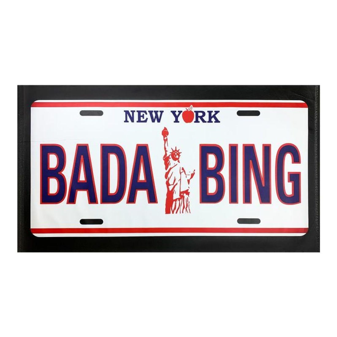 Steve Kaufman (1960-2010), "BADA BING" Hand Signed and Numbered Limited Edition Hand Pulled (1 of 2)