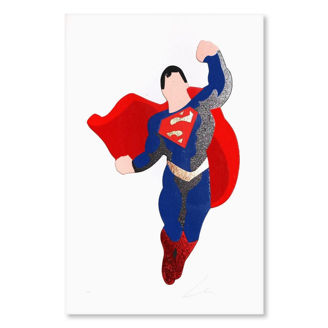 Marco Lodola- Silkscreen "Fight for love" (1 of 2)