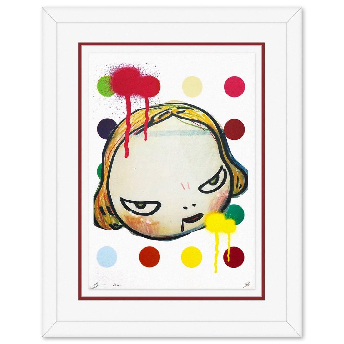 Death NYC- Fine art Print: Artist: Death NYC. Medium: Fine art Print. Size: 17.5" x 12". Measures approx. 25" x 19.5" (framed). Signature: Hand signed and numbered. Certificate of Authenticity: Is included. Additional: Paper: F