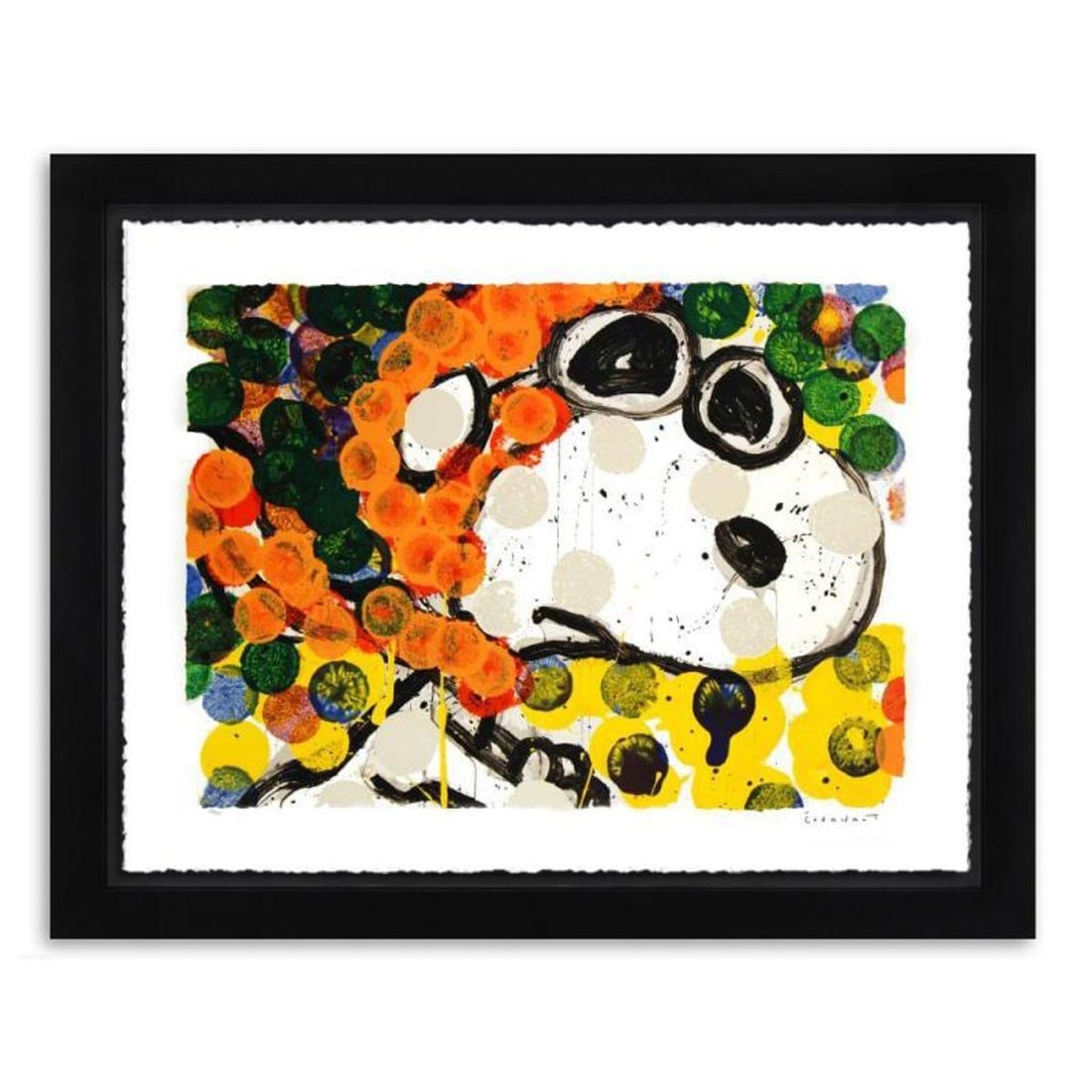 Tom Everhart, "Ten Ways To Drive An SUV" Framed Limited Edition Hand Pulled Original Lithograph.: Ten Ways to Drive an SUV is a limited edition hand pulled original lithograph on museum quality deckle-edge paper by Tom Everhart. The piece is numbered, and hand signed by the artist. This is one of