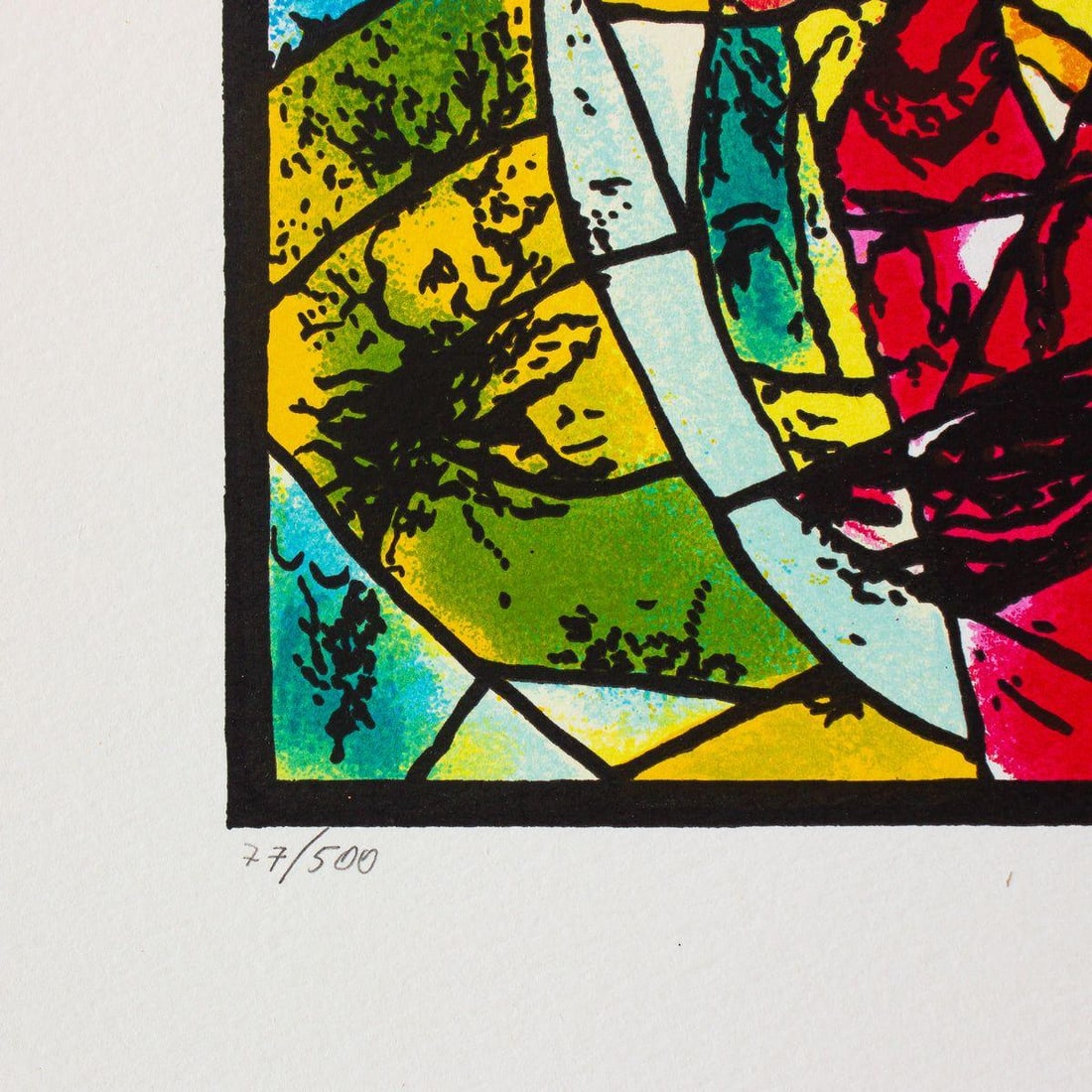 Marc Chagall- Serigraph "Asher" - 3