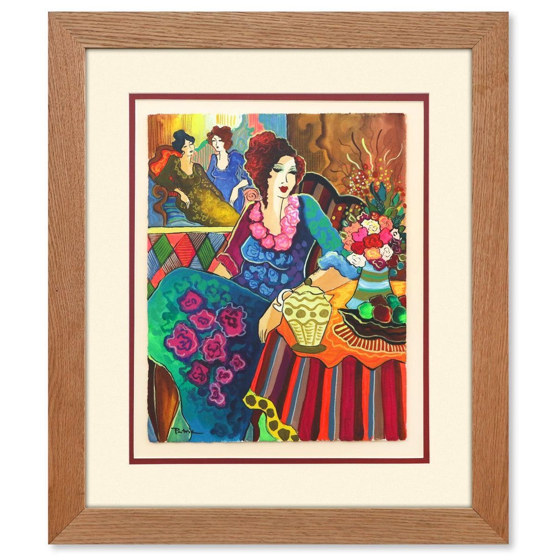 Patricia Govezensky- Original Watercolor "Ella" (1 of 2)