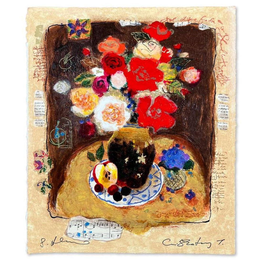 Alexander & Wissotzky, Hand Signed, Numbered Limited Edition with Letter of Authenticity.: This is a limited edition on paper by Alexander & Wissotzky. The piece comes hand signed by the artist, numbered, and with a letter of authenticity. Measures approximately 13" x 9". Reference#: 89676.