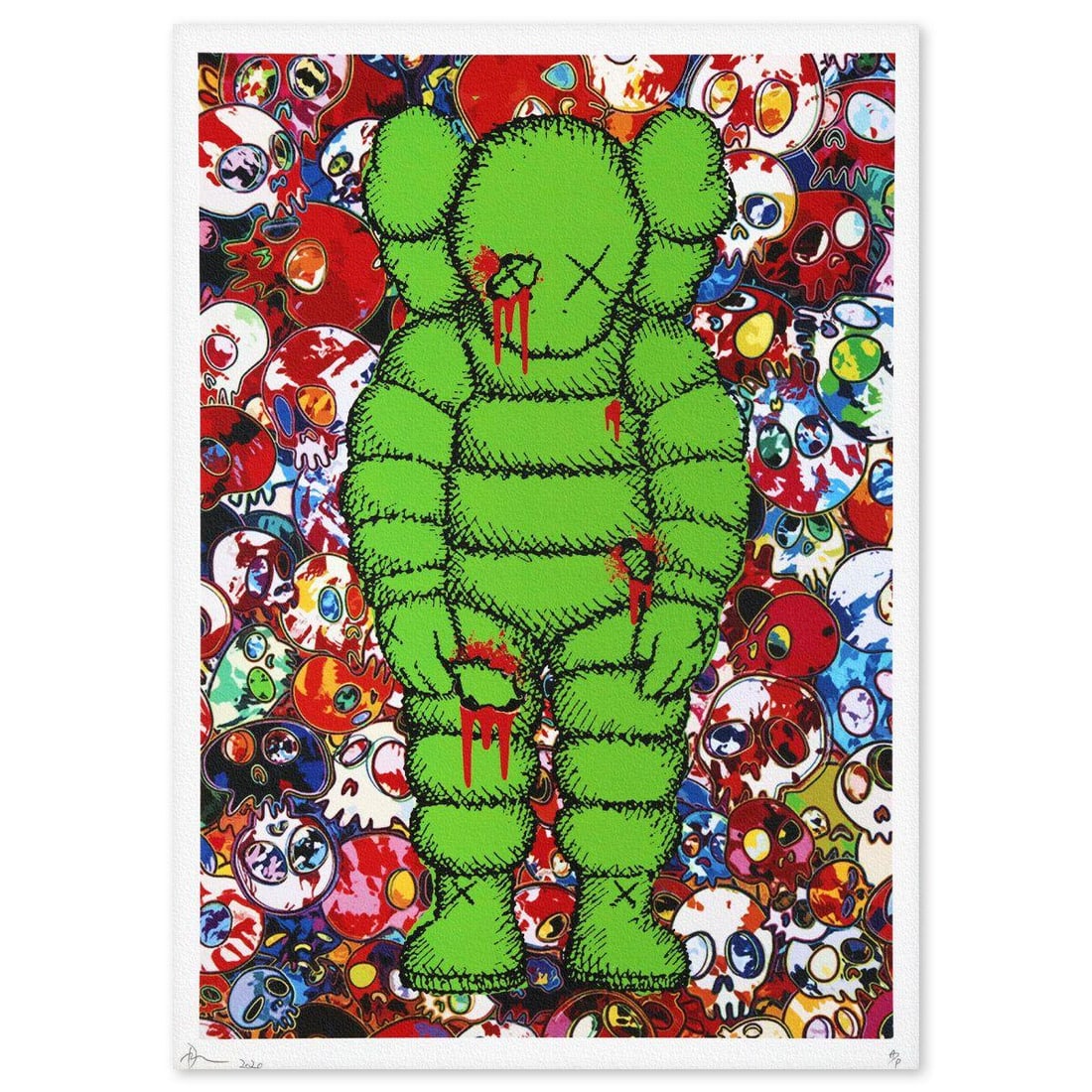 Death NYC- Fine art Print: Artist: Death NYC. Medium: Fine art Print. Size: 18" x 13". Signature: Hand signed and numbered. Certificate of Authenticity: Is included. Additional: Paper: Fine art 300 gsm paper. DEATH chooses to k