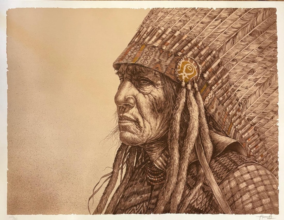 Jorge Braun- Limited edition lithograph (1 of 1)