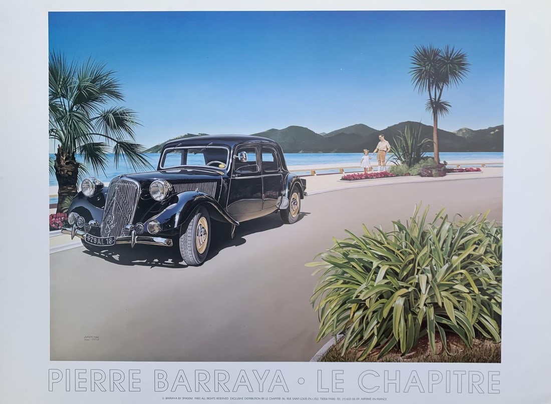 Unknown- Vintage poster on paper: Artist: Unknown. Medium: Vintage poster on paper. Size: 24" x 36". Additional: Condition: Item has to soft handling marks , sold as is . Reference#: 25081.