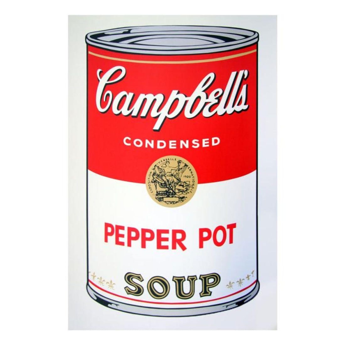 Andy Warhol "Soup Can 11.51 (Pepper Pot)" Silk Screen Print from Sunday B Morning.: Soup Can 11.51 (Pepper Pot) is a silk screen print on paper (open edition) from Sunday B Morning featuring the works of Andy Warhol. The piece is stamped in blue on the back with "Published by Sunday