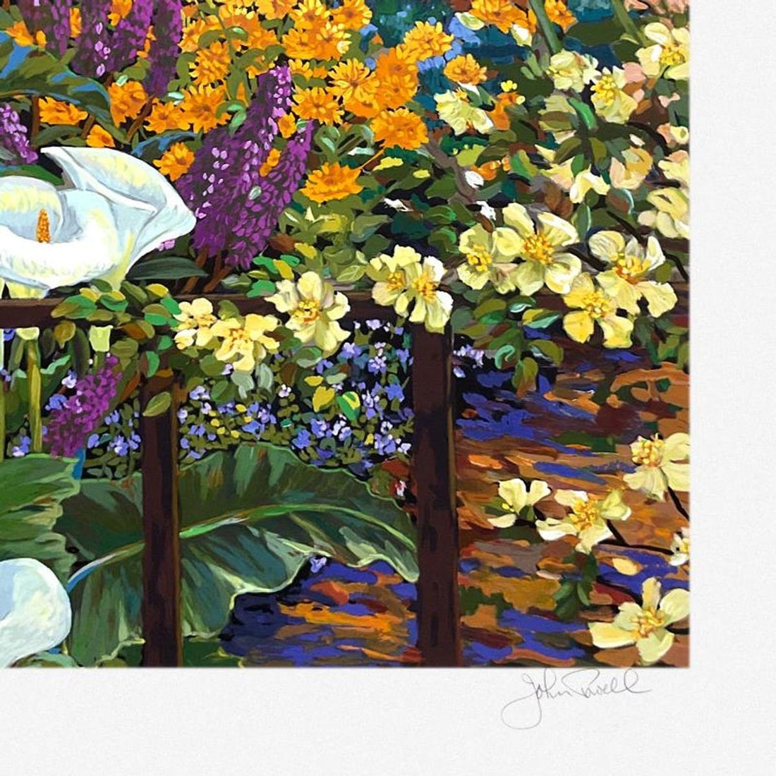 John Powell, "Hidden Cabin" Limited Edition Printer's Proof Serigraph, Numbered and Hand Signed with - 2