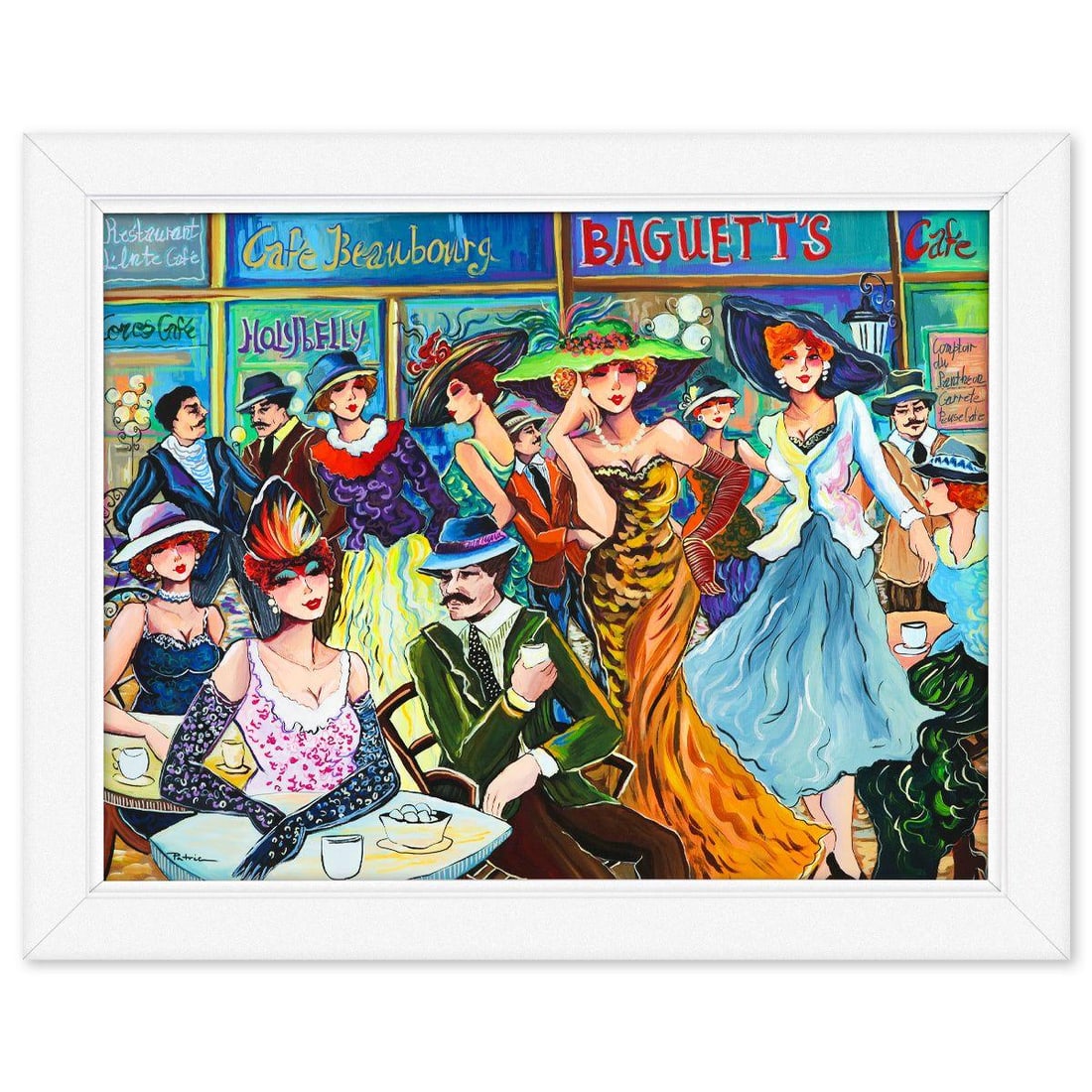 Patricia Govezensky- Original Acrylic on Canvas "Prismatic Harmony" (1 of 2)